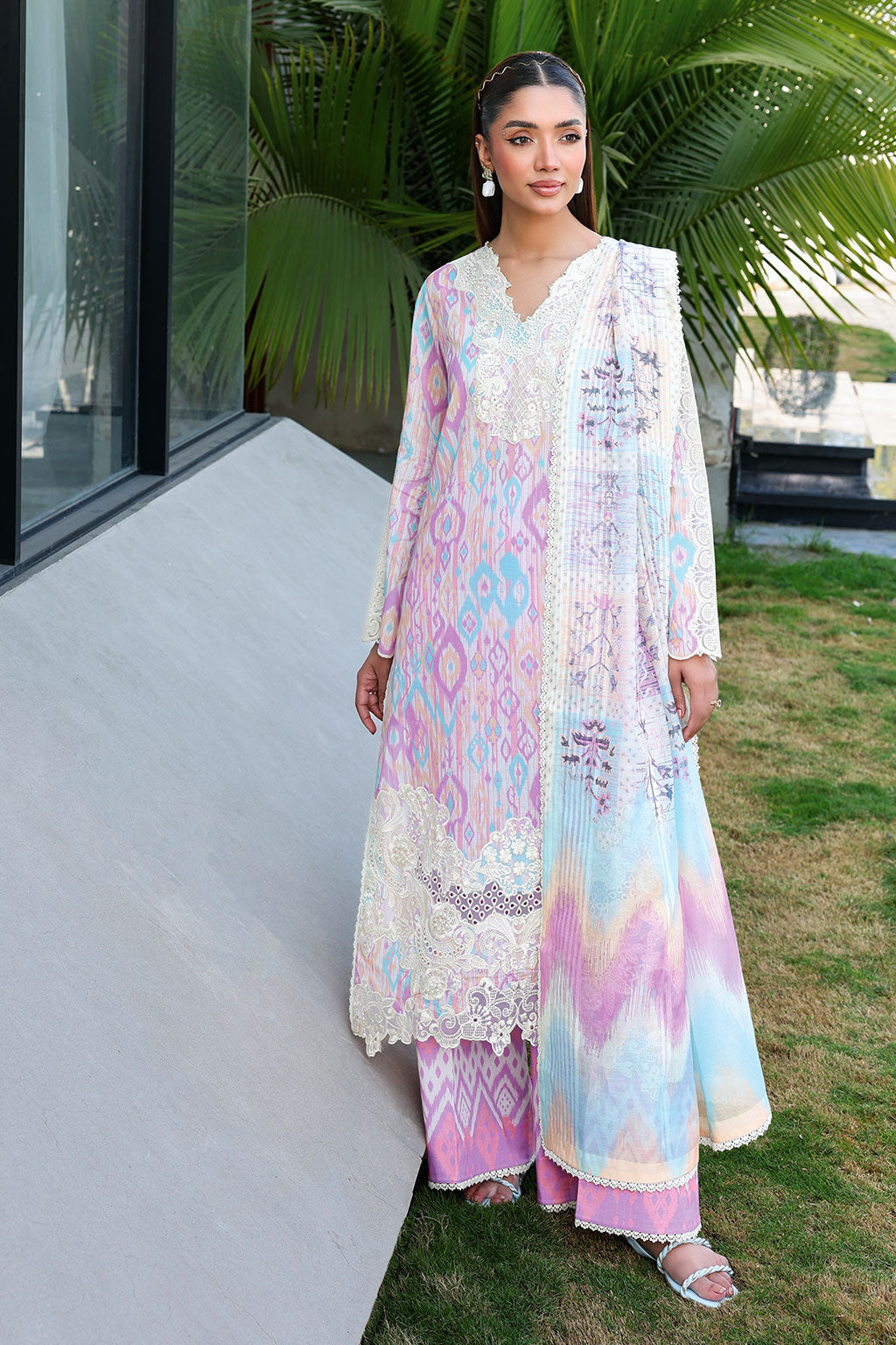Ramsha | Rangrez Lawn VOL 9 | N-909