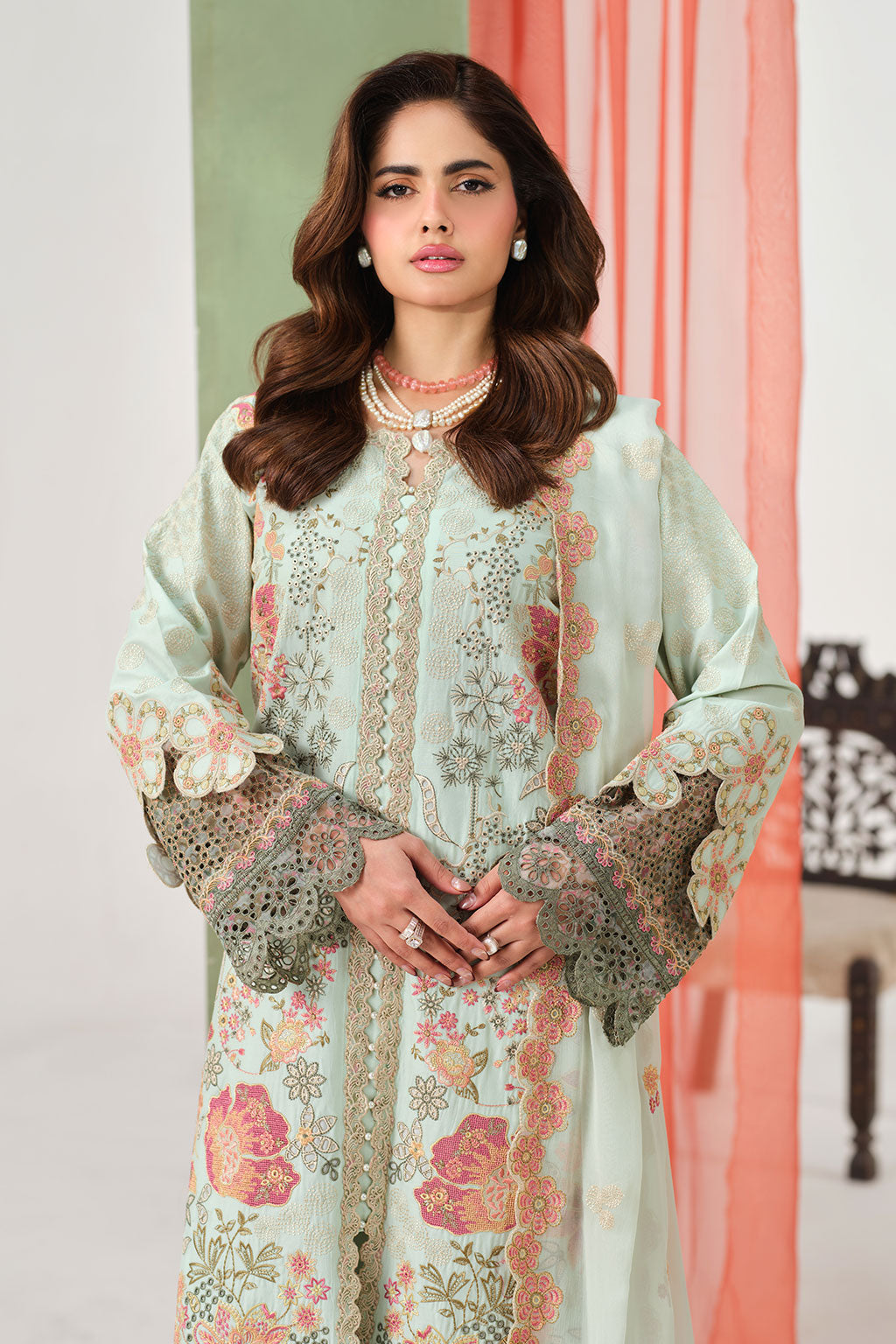Ramsha | Riwayat Embroidered lawn | Y-1505