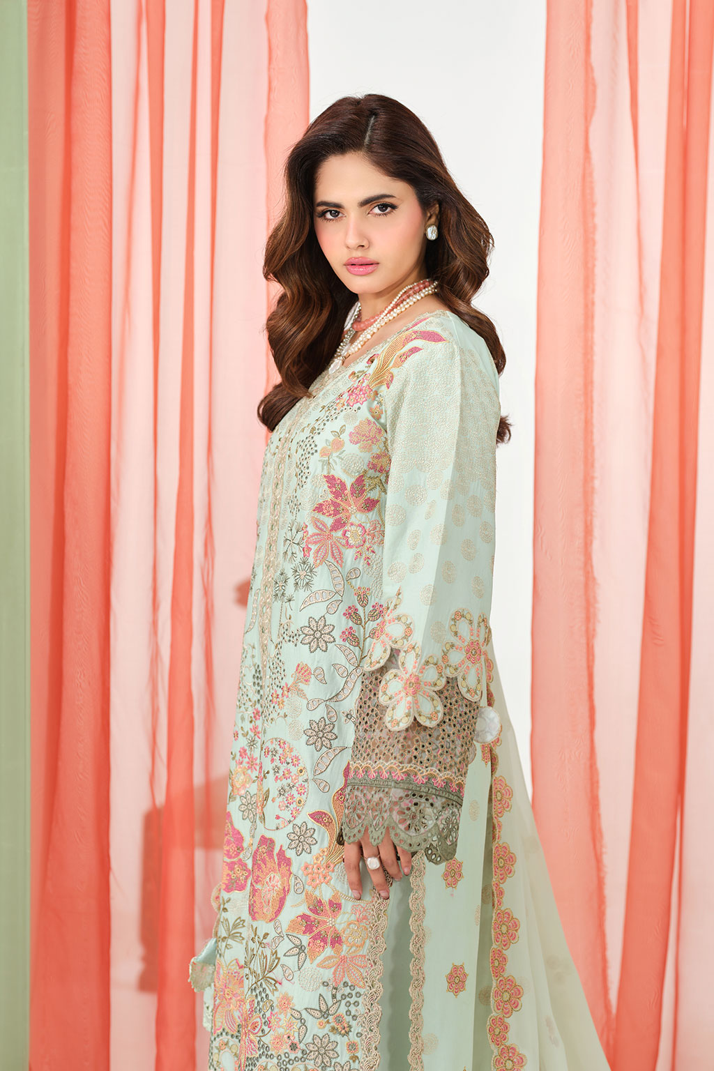 Ramsha | Riwayat Embroidered lawn | Y-1505