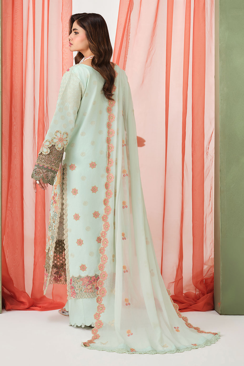 Ramsha | Riwayat Embroidered lawn | Y-1505