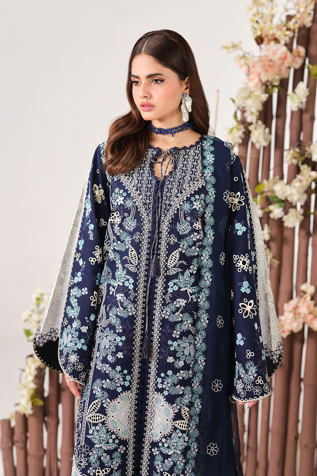 Ramsha | Riwayat Embroidered lawn | Y-1507