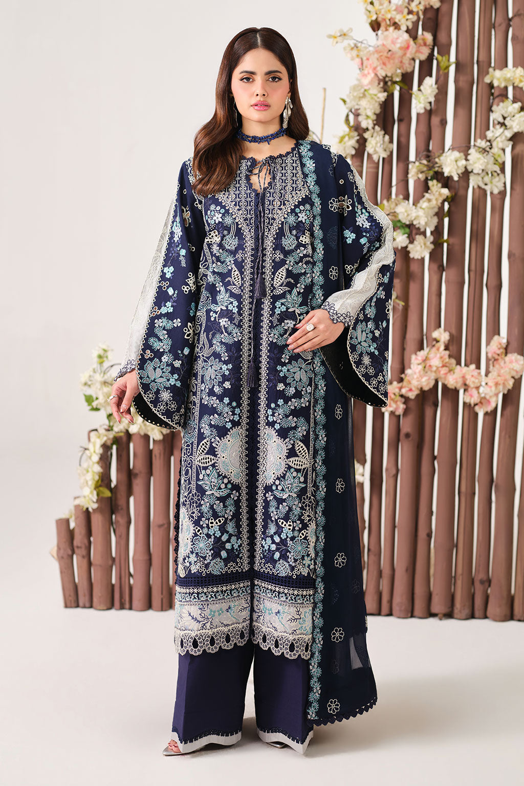 Ramsha | Riwayat Embroidered lawn | Y-1507