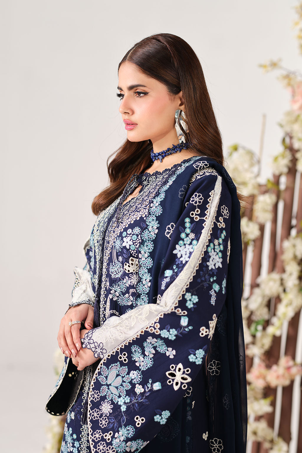 Ramsha | Riwayat Embroidered lawn | Y-1507