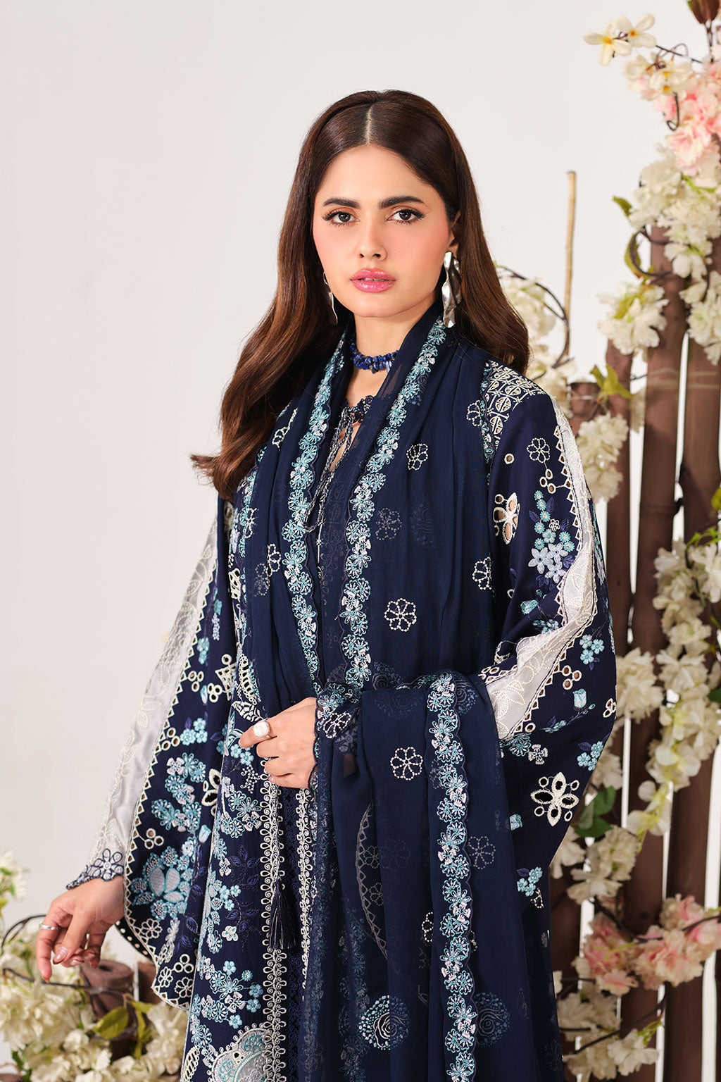 Ramsha | Riwayat Embroidered lawn | Y-1507
