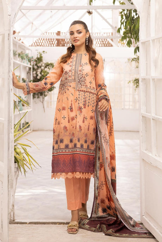 Shaista | Embroidered Lawn | Heer