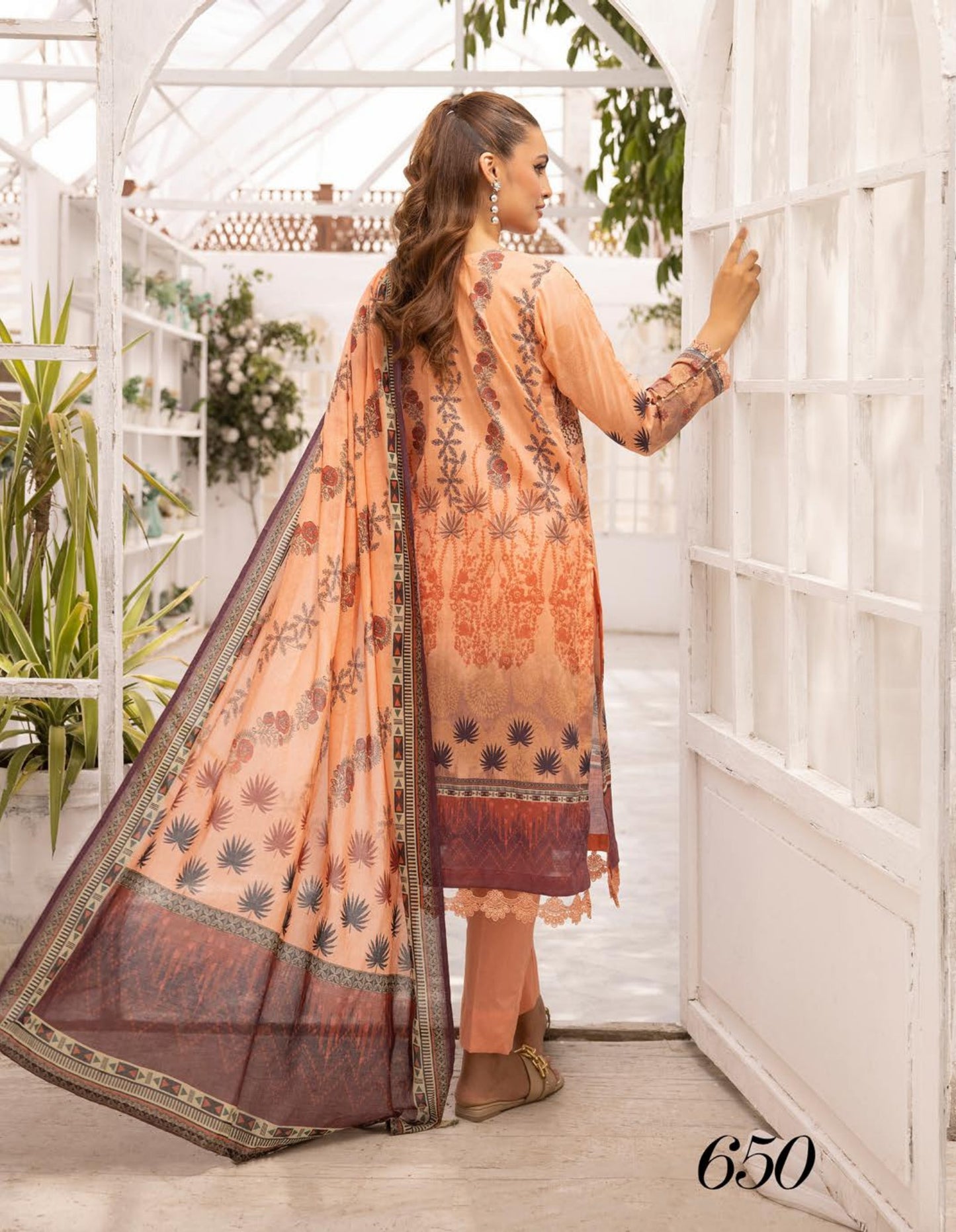 Shaista | Embroidered Lawn | Heer