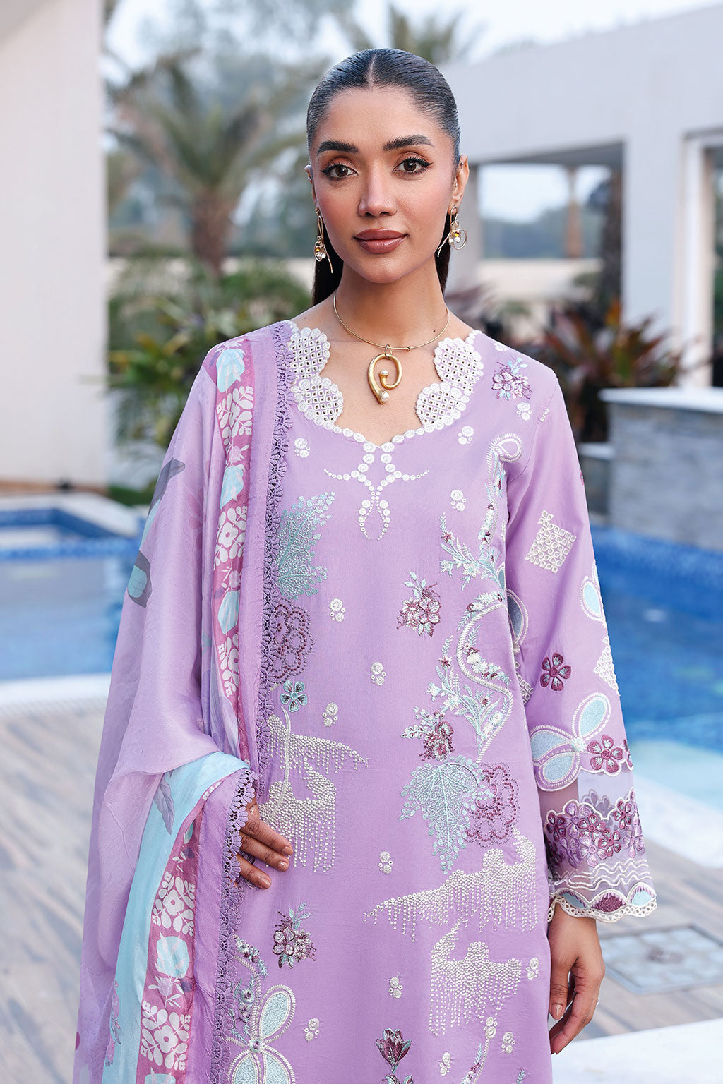Ramsha | Andaaz Luxury Lawn Vol 14 | Z-1407