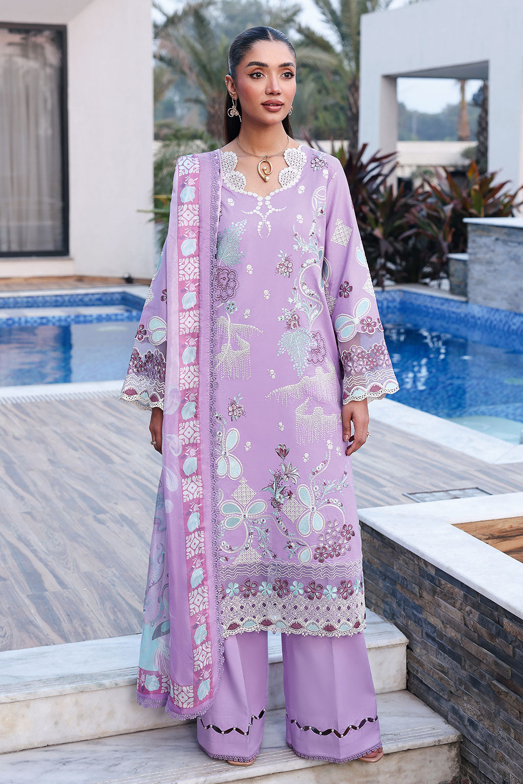 Ramsha | Andaaz Luxury Lawn Vol 14 | Z-1407