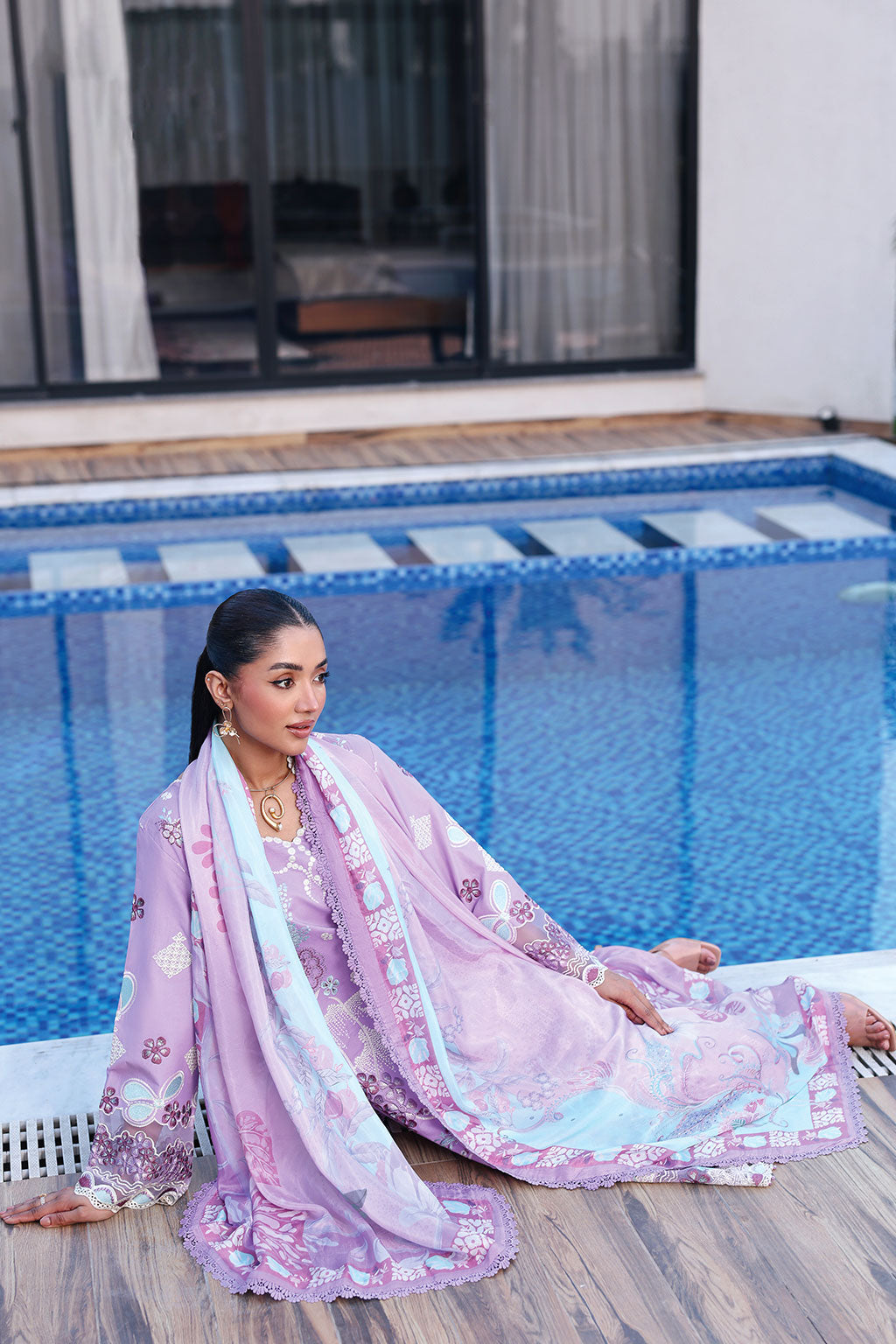 Ramsha | Andaaz Luxury Lawn Vol 14 | Z-1407