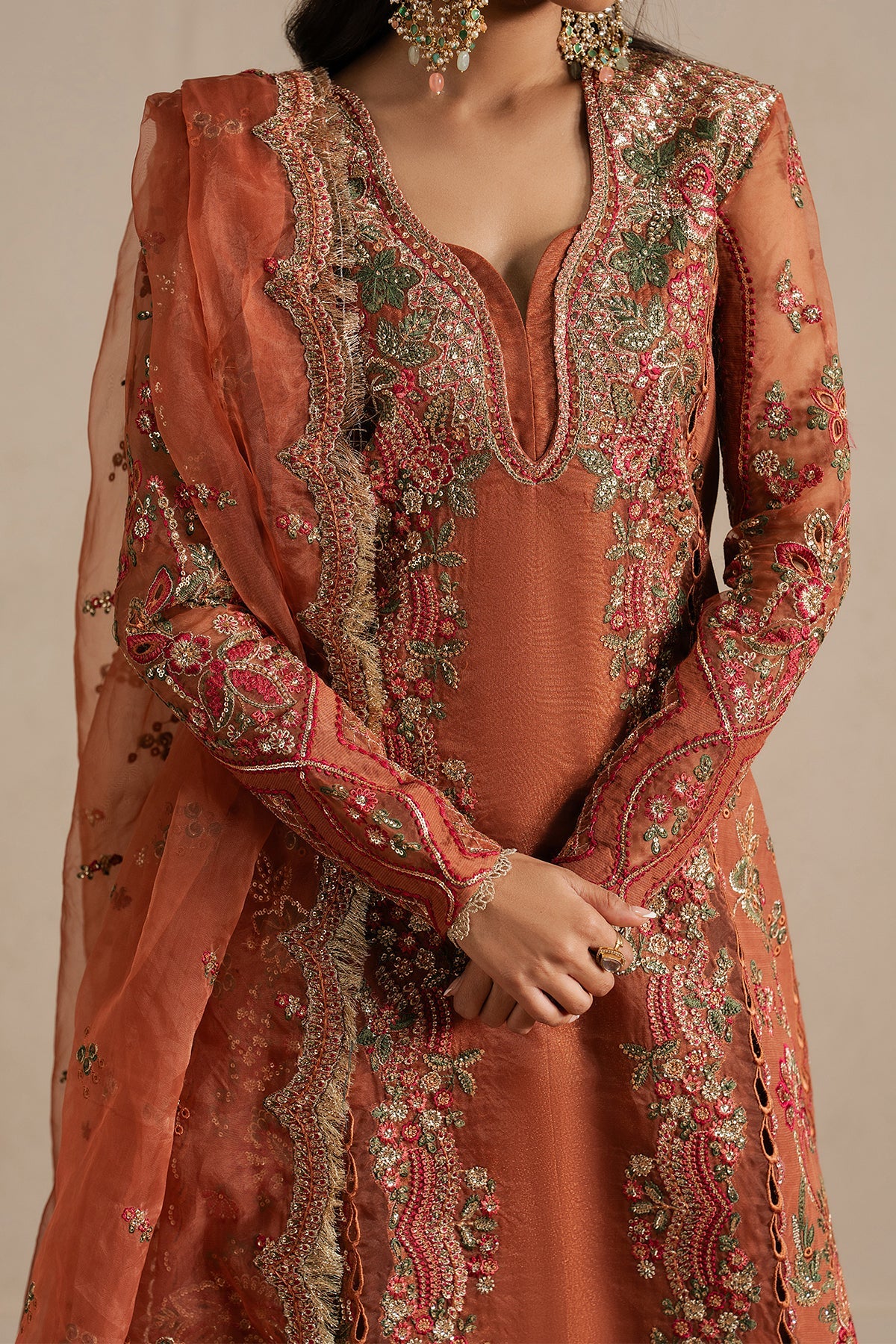 Ayzel | Qurbat Silk Festive Collection '26 | Sahaara