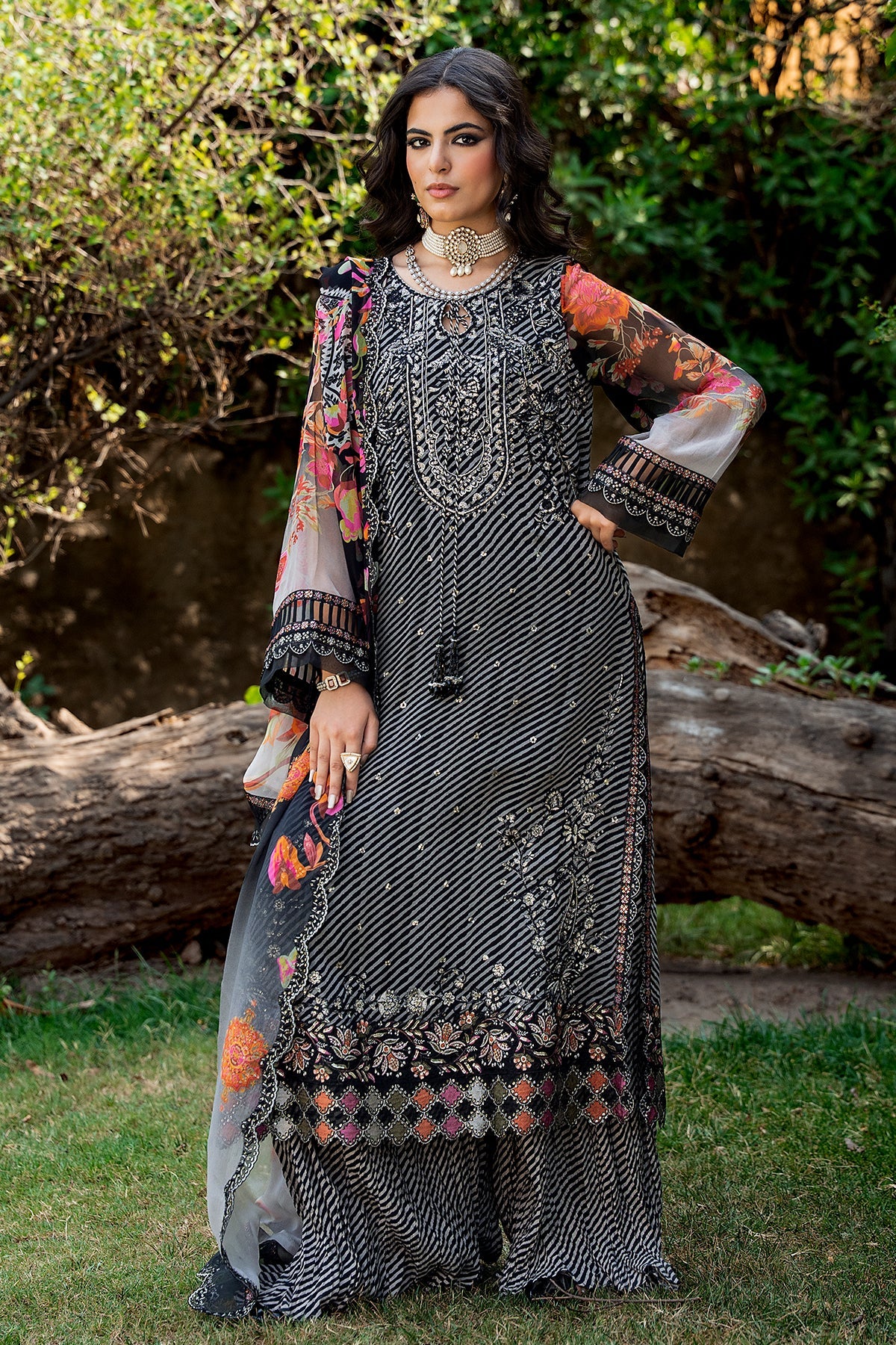 Charizma | Vasal Luxury Chiffon VOL 01 | VSLW6-02