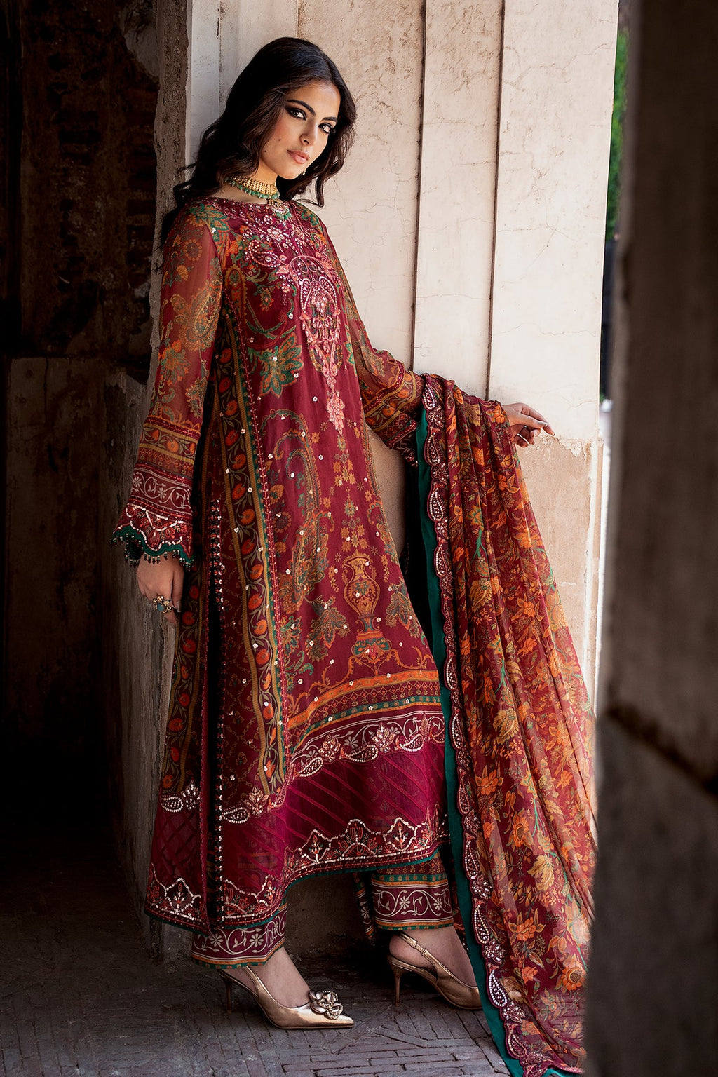 Charizma | Vasal Luxury Chiffon VOL 01 | VSLW6-04