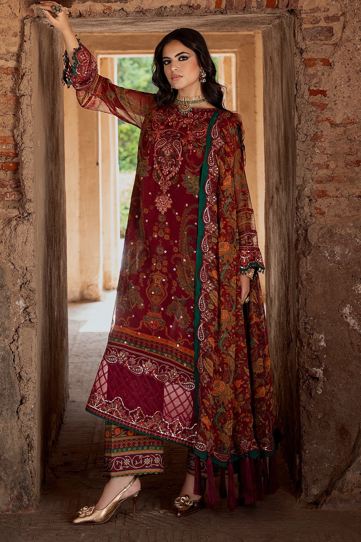 Charizma | Vasal Luxury Chiffon VOL 01 | VSLW6-04
