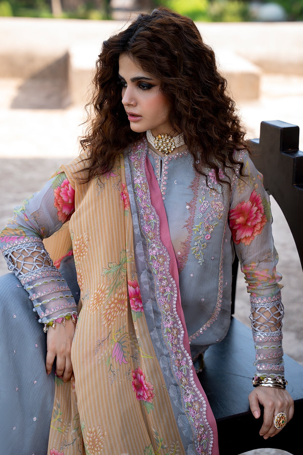Charizma | Vasal Luxury Chiffon VOL 01 | VSLW6-03
