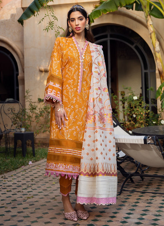 Farah Talib Aziz Lawn 2023 - FTS02 - modrenshoppingmall