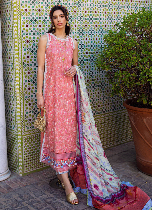 Farah Talib Aziz Lawn 2023 - FTS15 - modrenshoppingmall