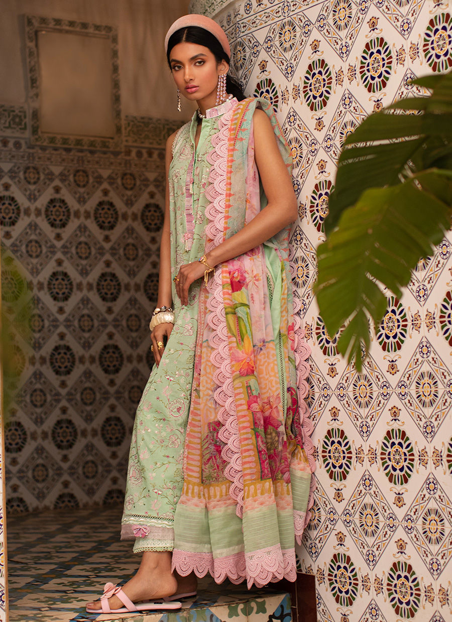 Farah Talib Aziz Lawn 2023 - FTS01 - modrenshoppingmall