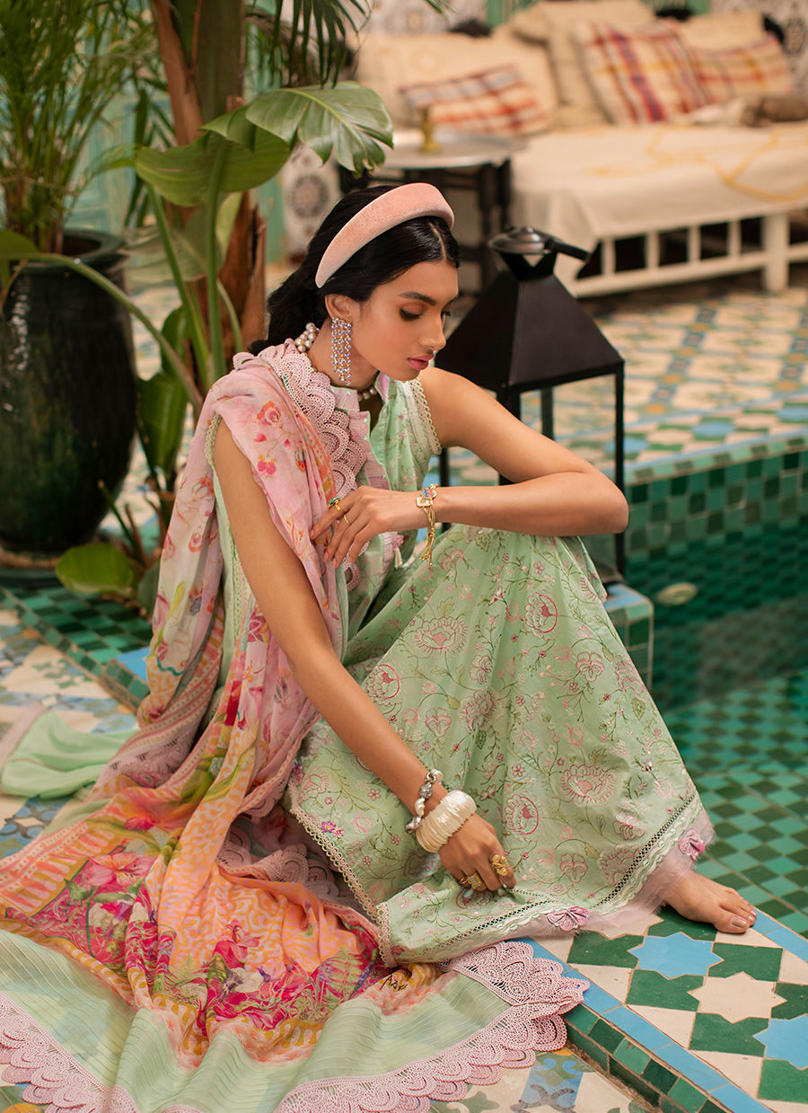 Farah Talib Aziz Lawn 2023 - FTS01 - modrenshoppingmall