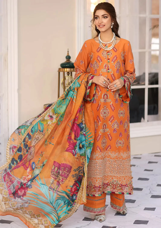 ELAF | Festive Chikankari  | ELC-08 - modrenshoppingmall
