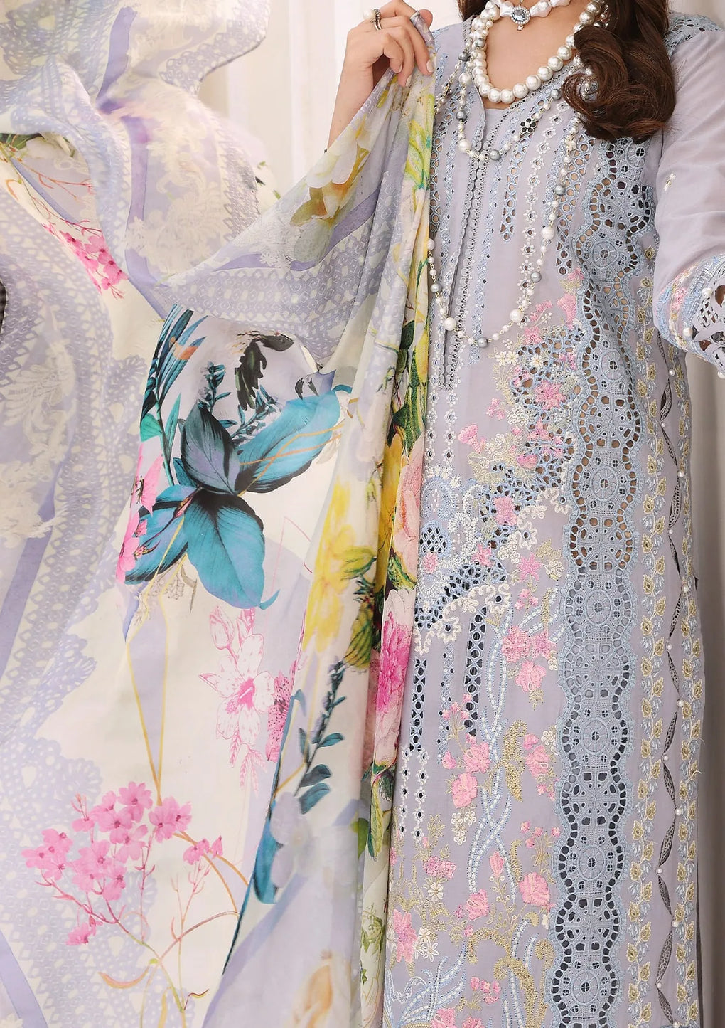 ELAF | Festive Chikankari  | ELC-05 - modrenshoppingmall