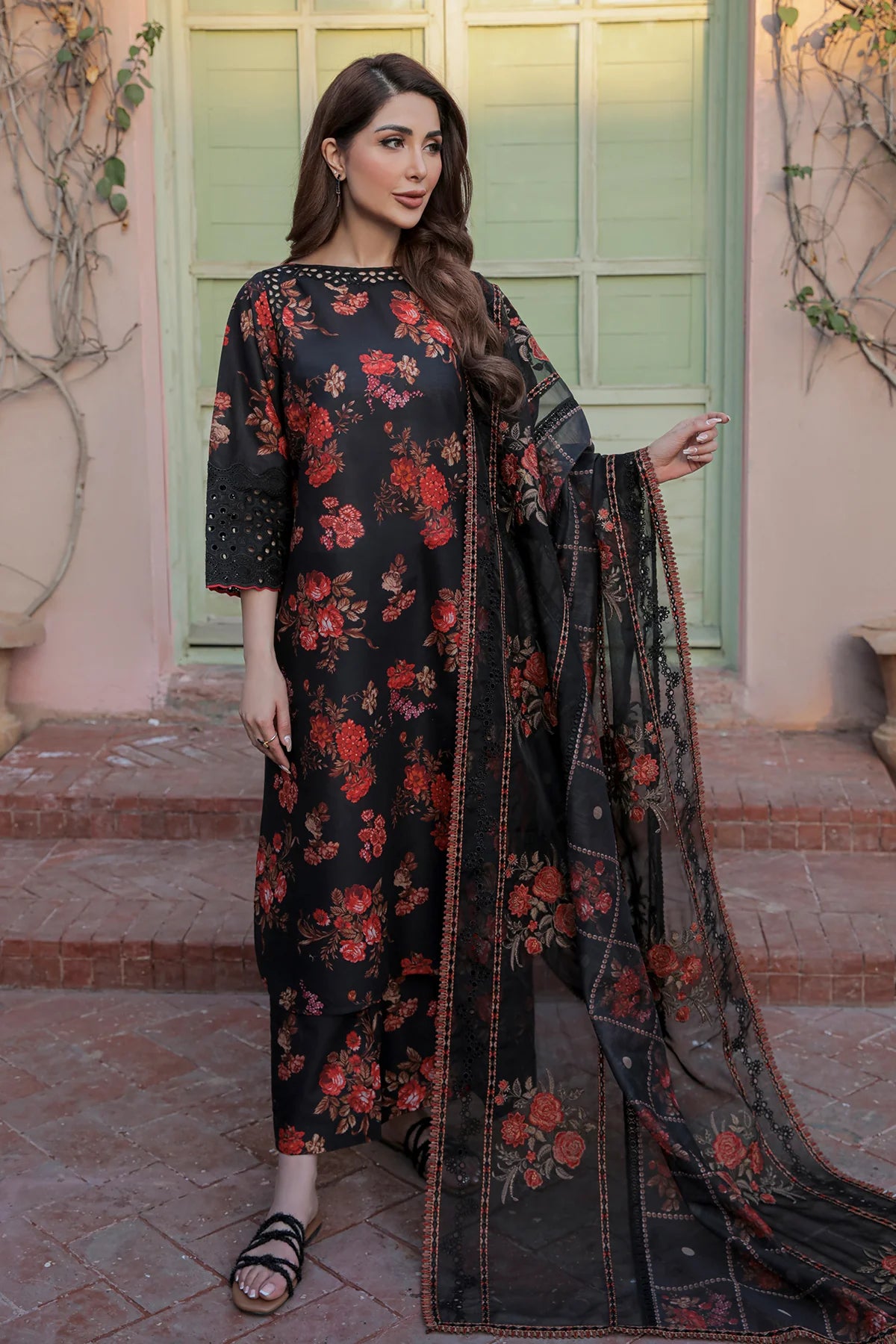 Baroque | Online exclusive lawn | UF-326 - modrenshoppingmall