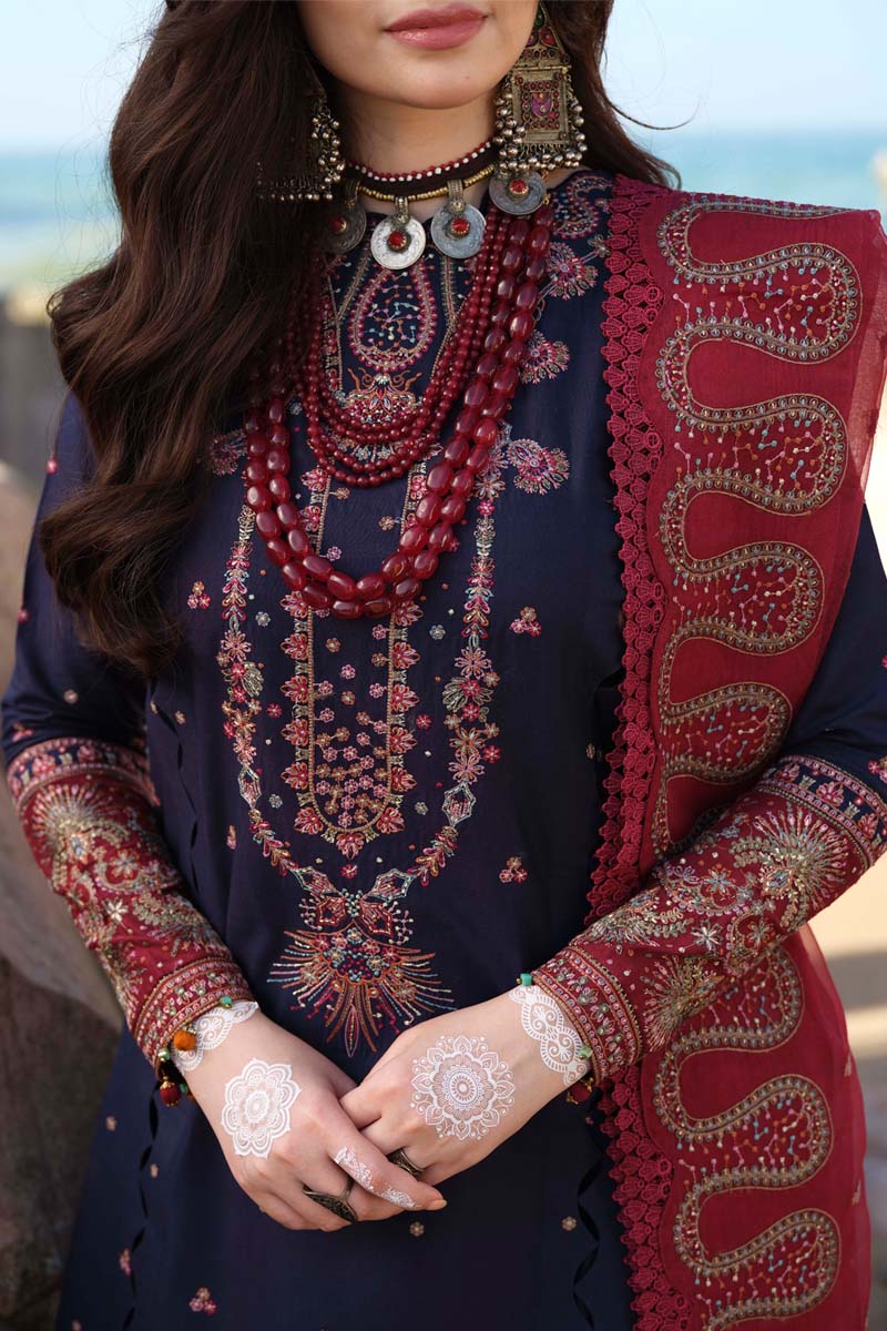 Jazmin | Shahkar lawn 2023 | DARYA - modrenshoppingmall