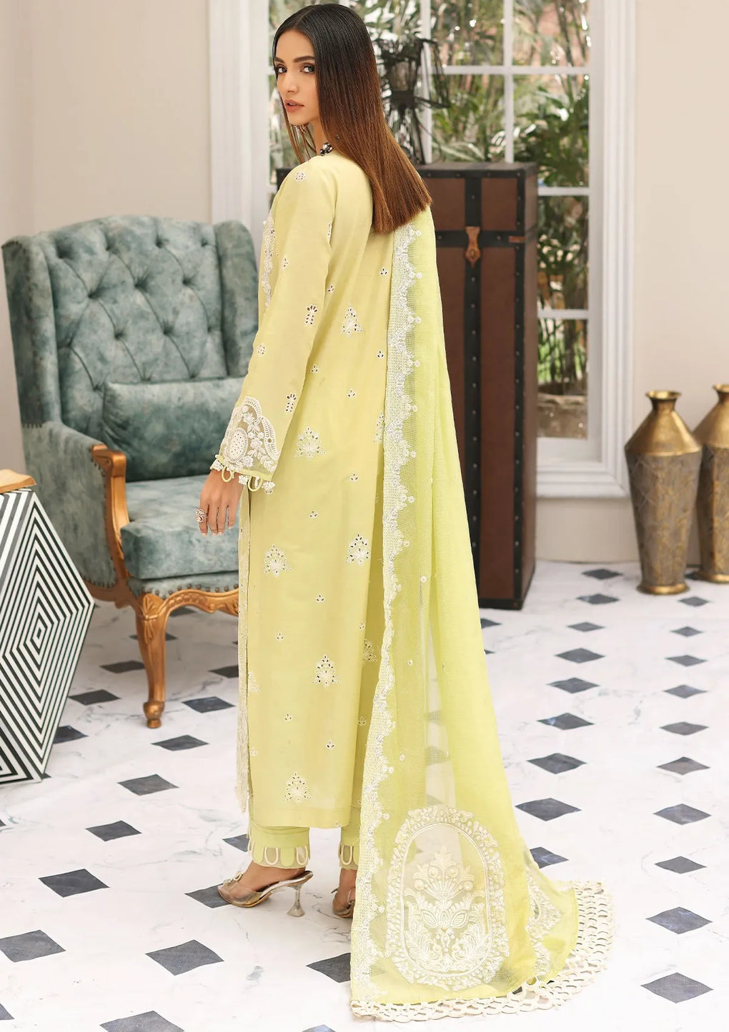 ELAF | Festive Chikankari  | ELC-13 - modrenshoppingmall
