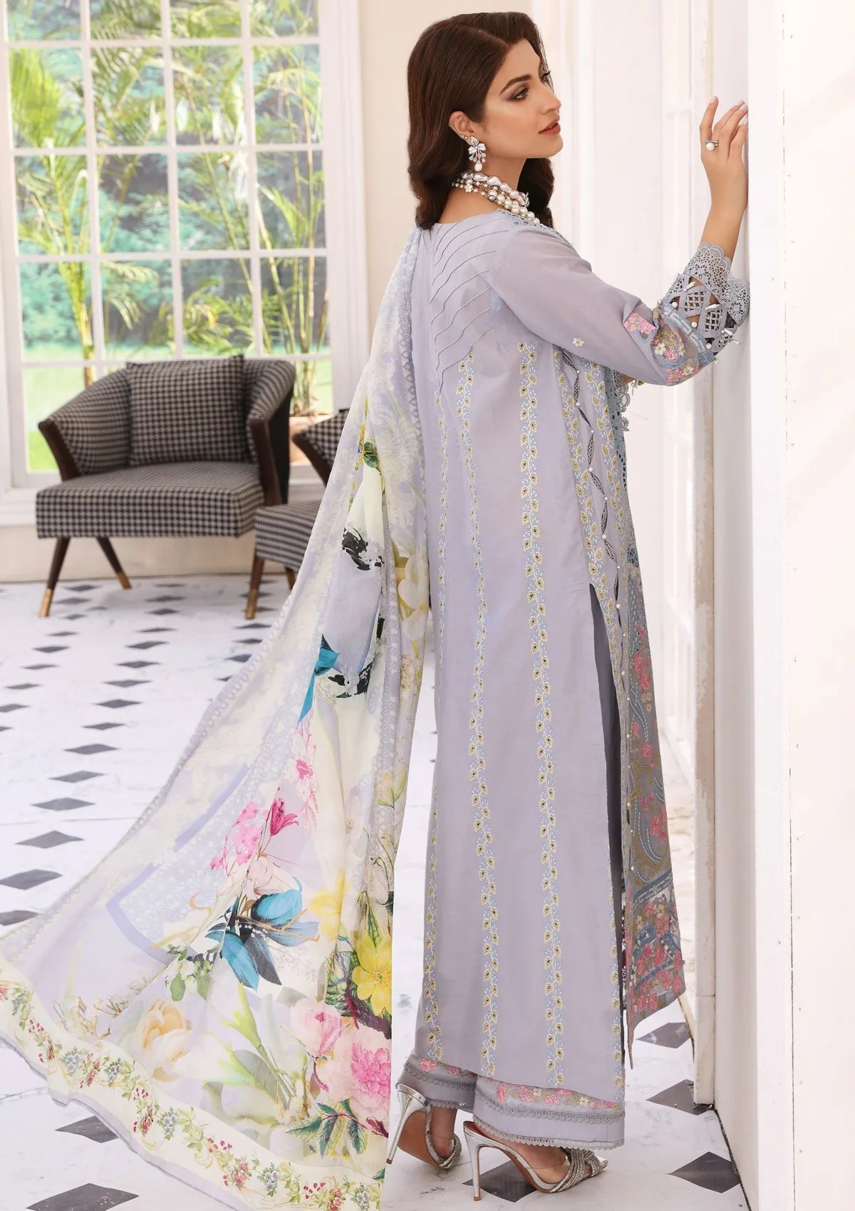 ELAF | Festive Chikankari  | ELC-05 - modrenshoppingmall