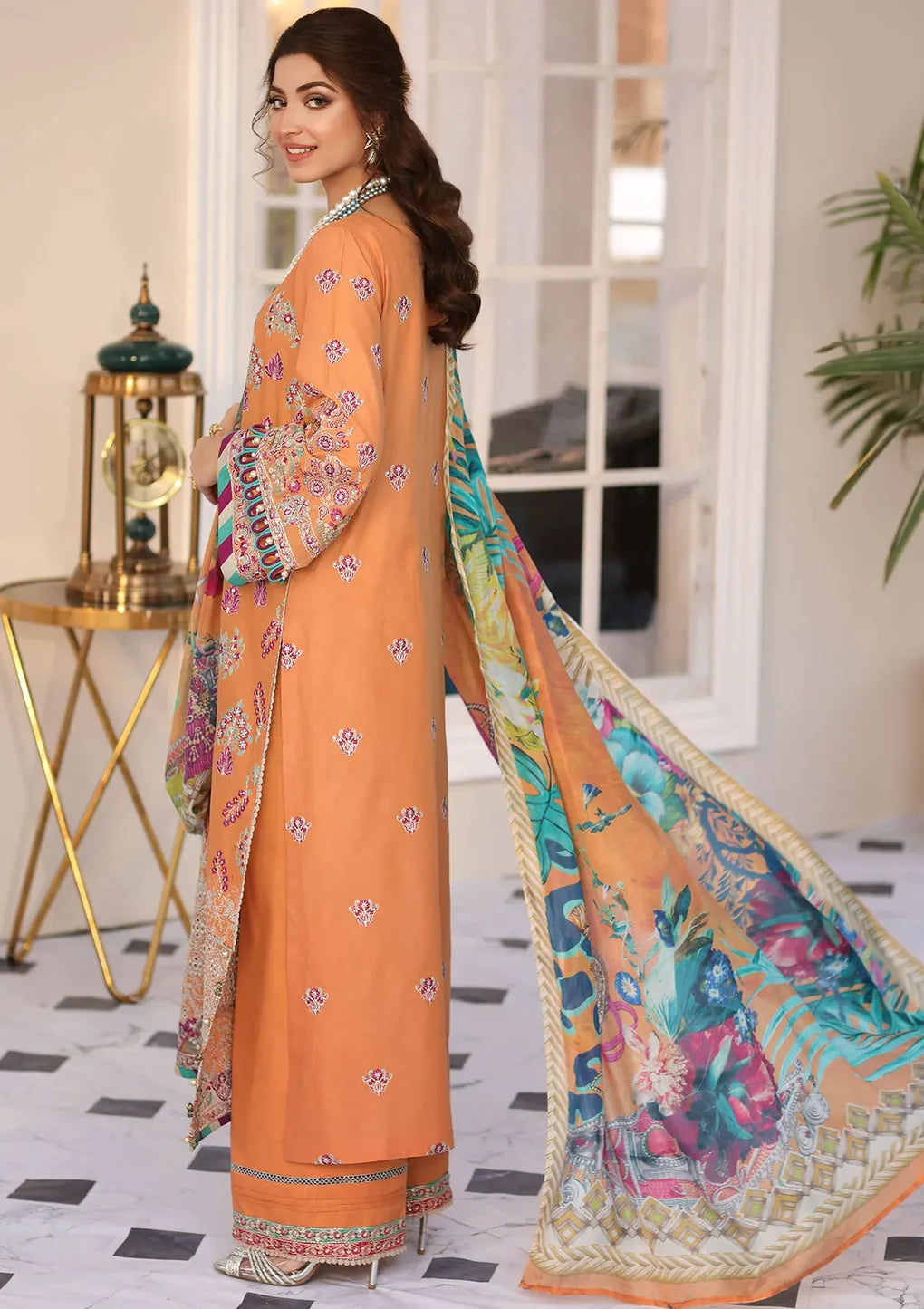 ELAF | Festive Chikankari  | ELC-08 - modrenshoppingmall