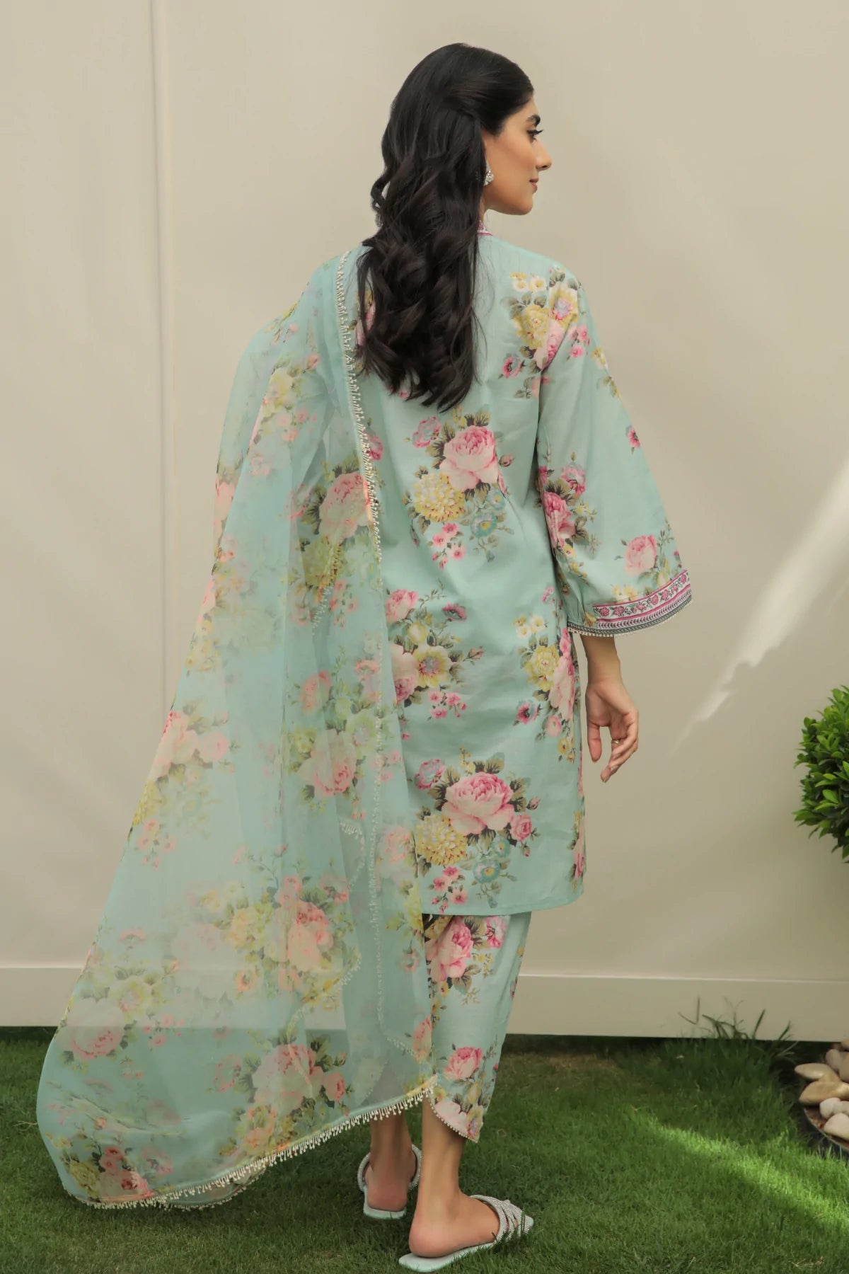 Baroque | Online exclusive lawn | UF-215 - modrenshoppingmall