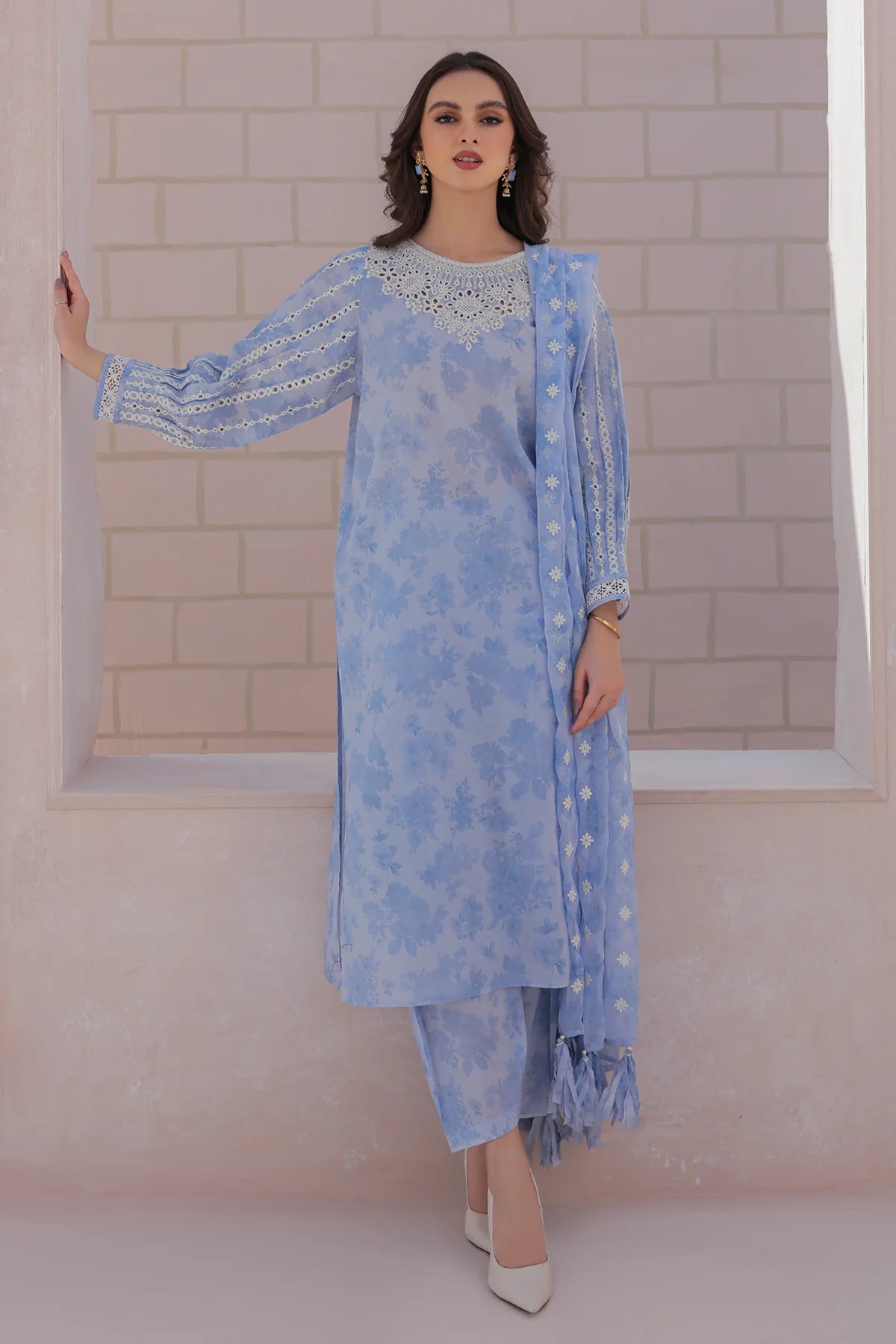 Baroque | Online exclusive lawn | UF-329 - modrenshoppingmall