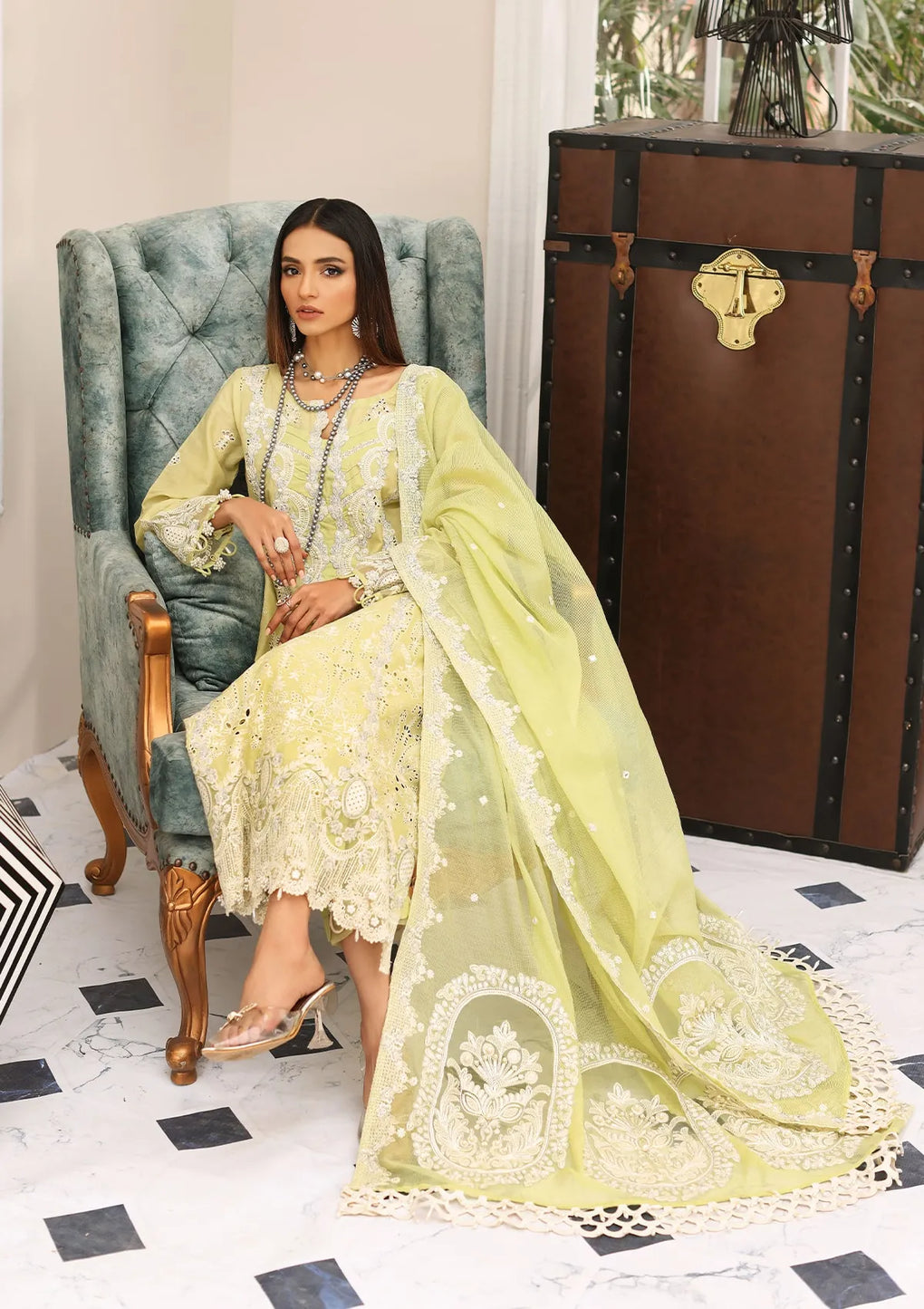 ELAF | Festive Chikankari  | ELC-13 - modrenshoppingmall
