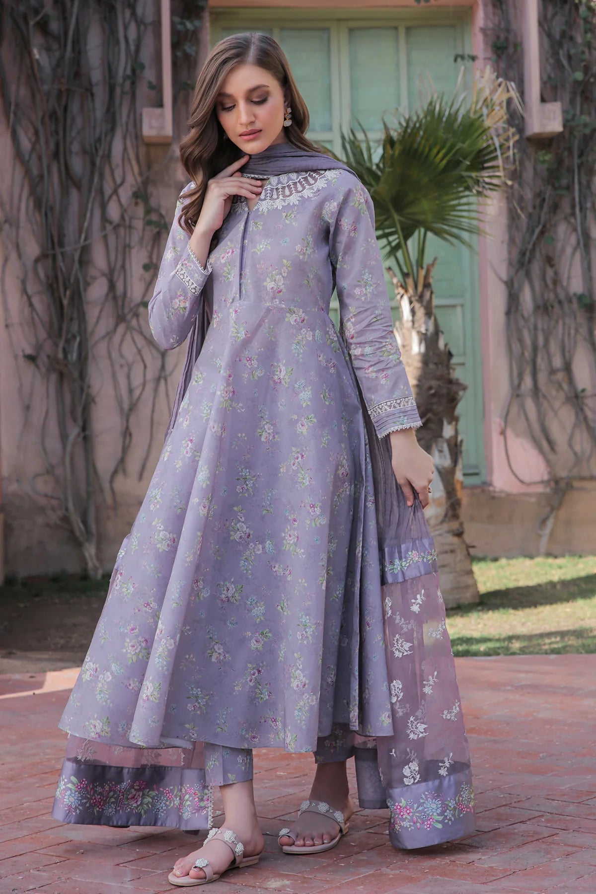 Baroque | Online exclusive lawn | UF-324 - modrenshoppingmall