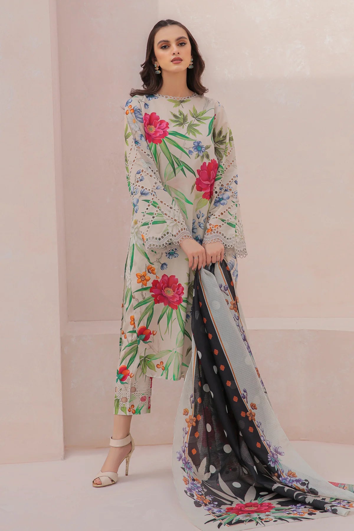 Baroque | Online exclusive lawn | UF-332 - modrenshoppingmall