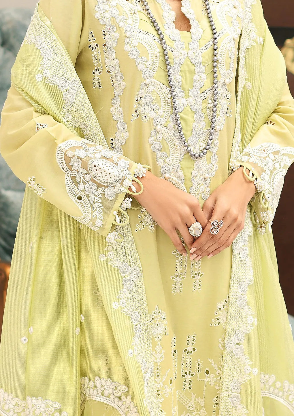 ELAF | Festive Chikankari  | ELC-13 - modrenshoppingmall