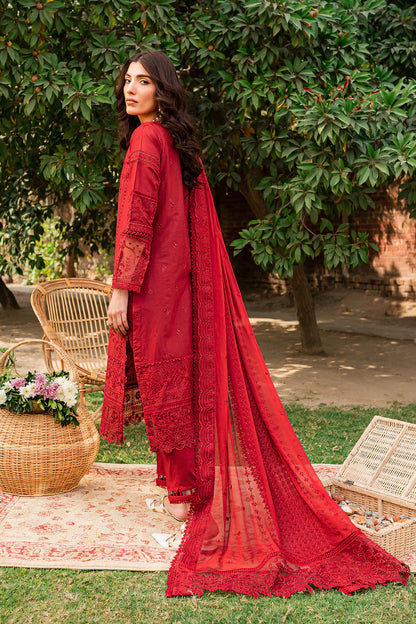 Farasha | Bahar lawn 2023 | Gulabi - modrenshoppingmall