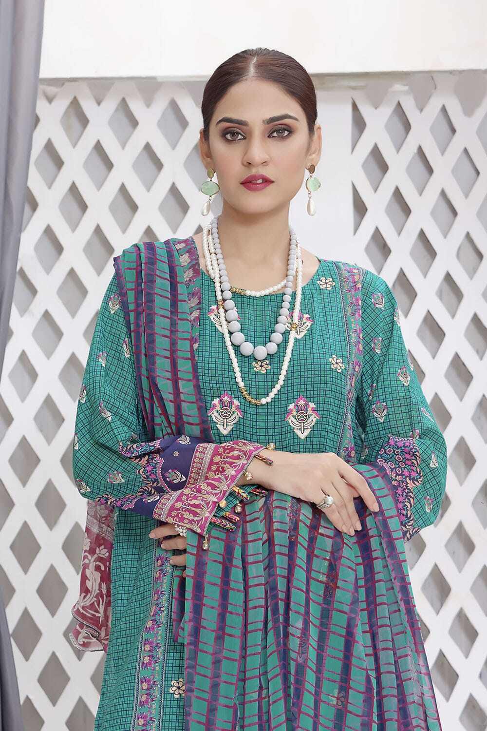 LADIES SUIT KC-1405 Dresses KHAS STORES 