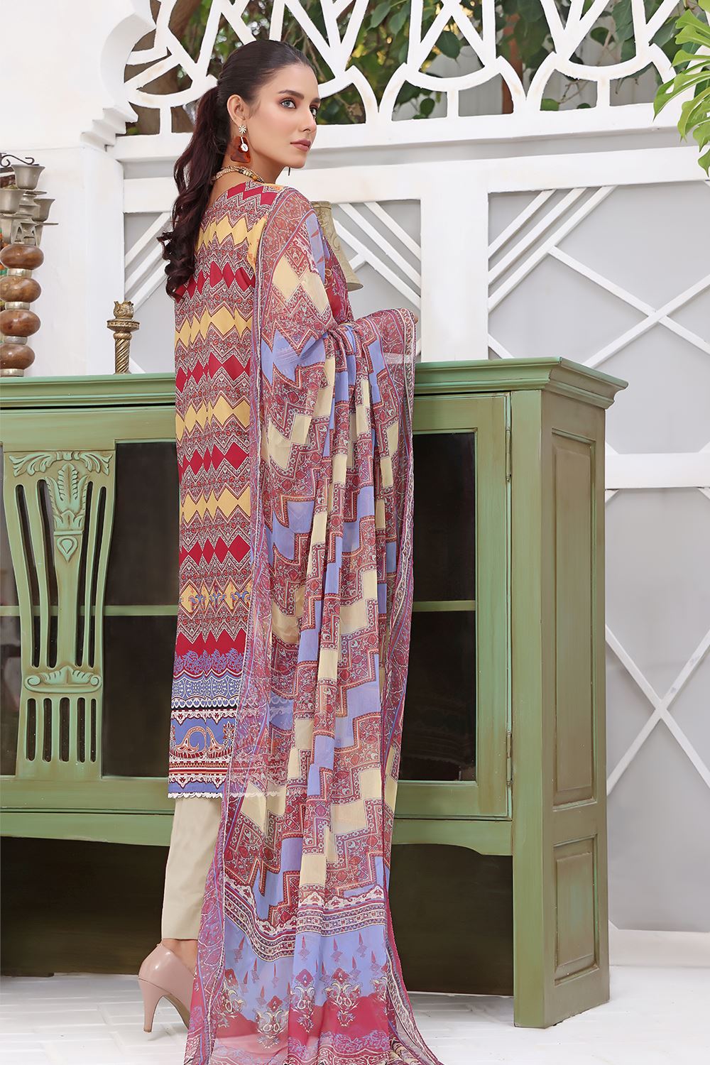 LADIES SUIT KC-1413 Dresses KHAS STORES 