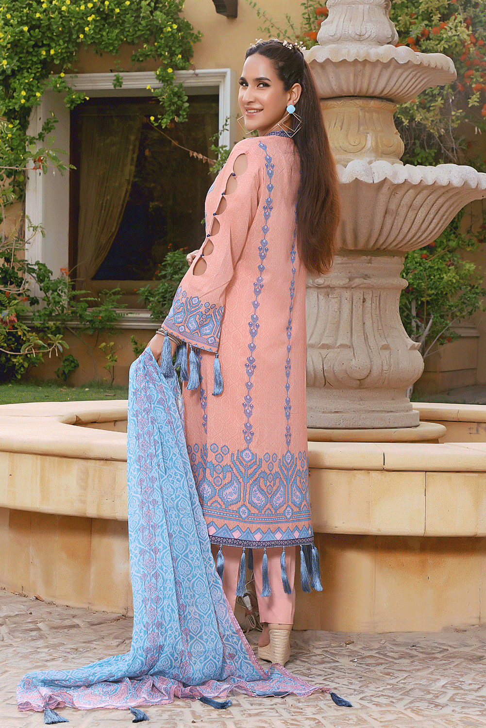 LADIES SUIT KC-1426 Dresses KHAS STORES 