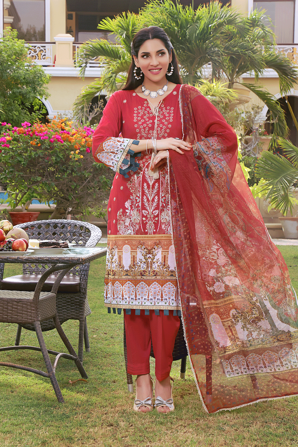 LADIES SUIT KCNE-1451 Dresses KHAS STORES 