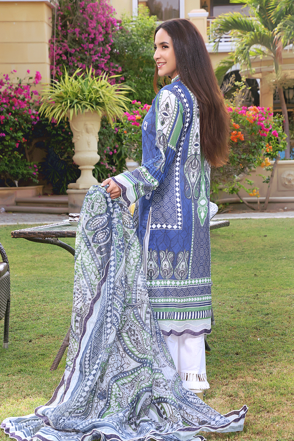LADIES SUIT KCNE-1452 Dresses KHAS STORES 