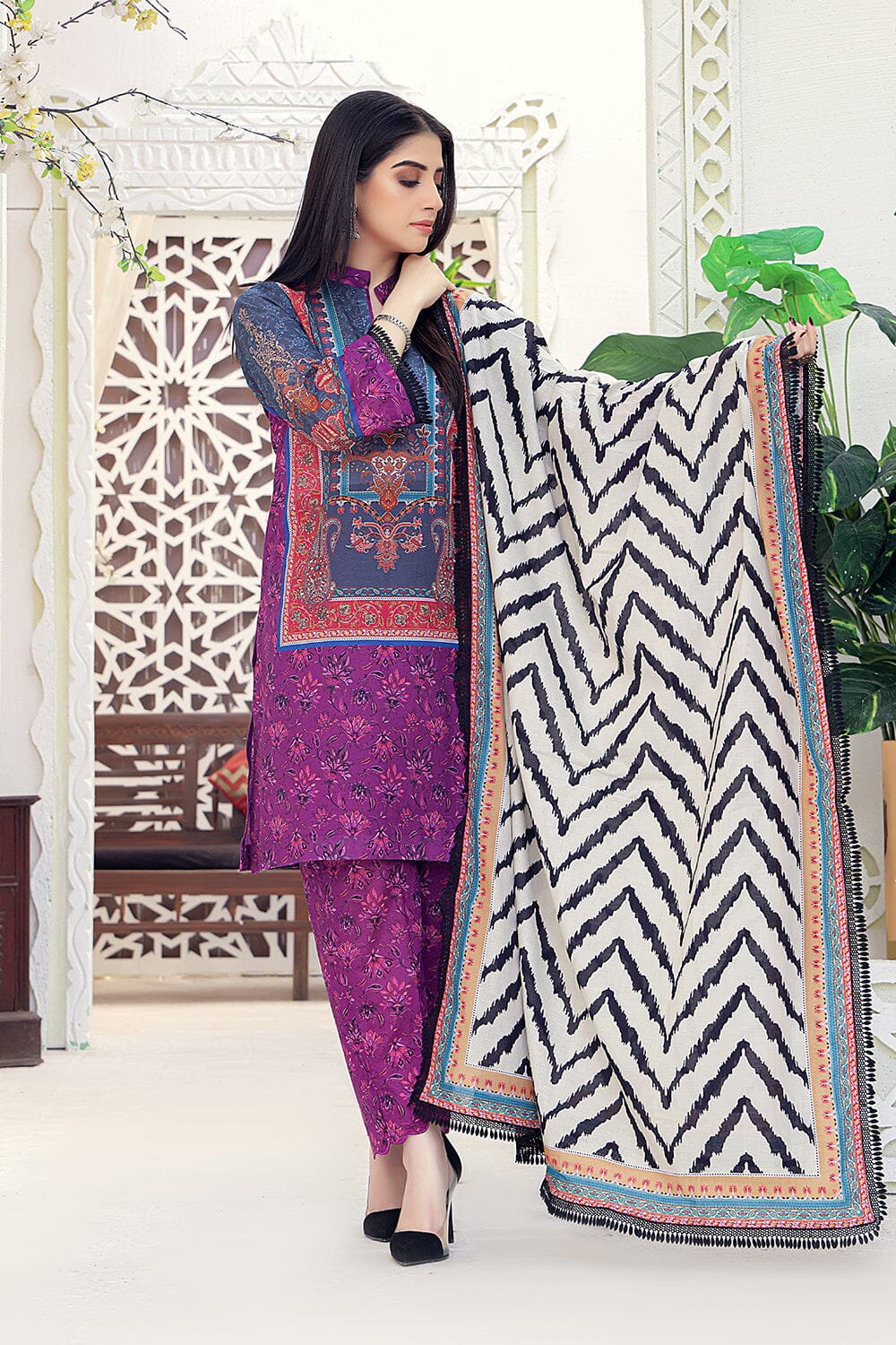 LADIES SUIT KLA-1647 Dresses KHAS STORES 