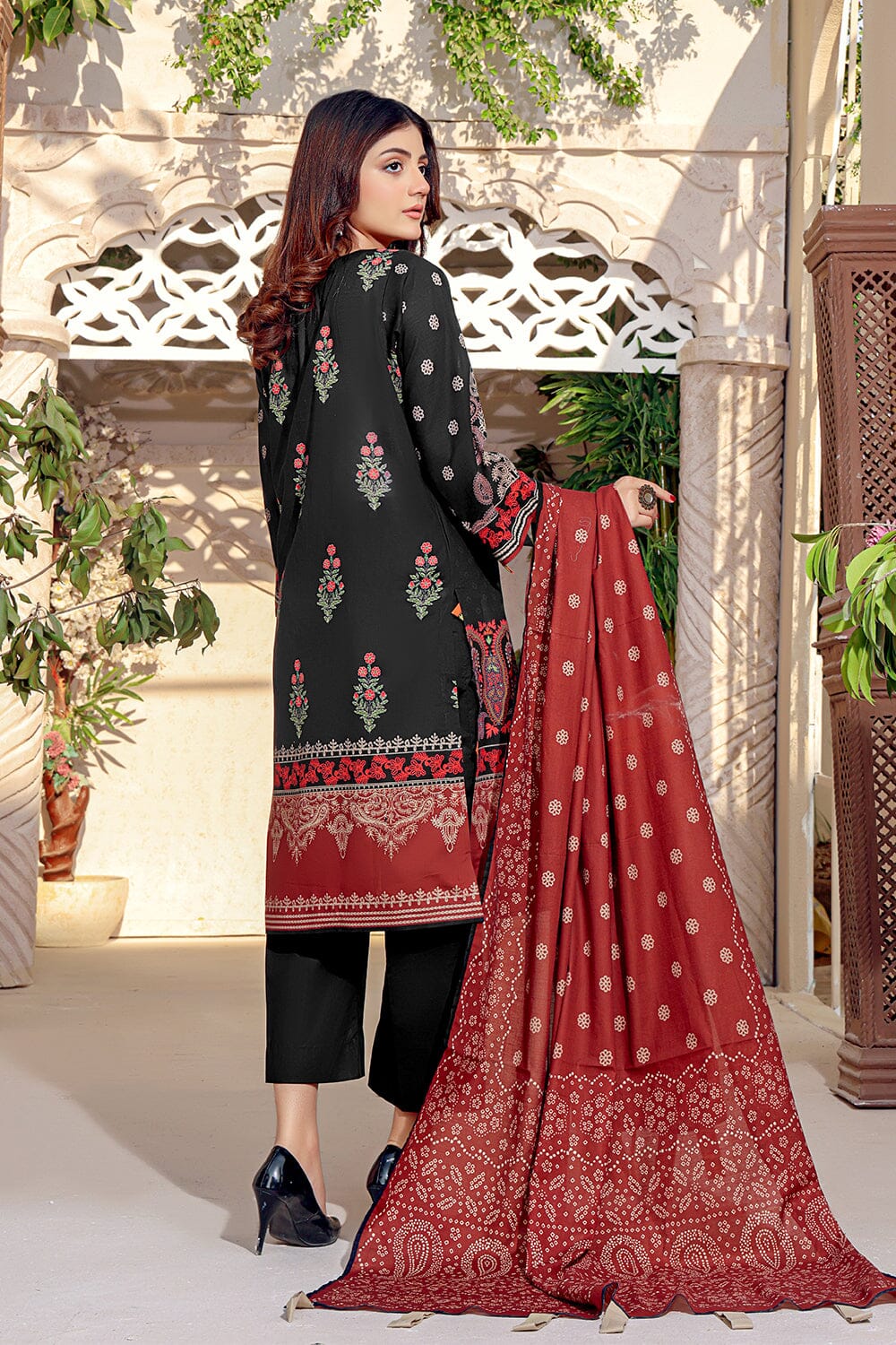 LADIES SUIT KLA-1676 Dresses KHAS STORES 