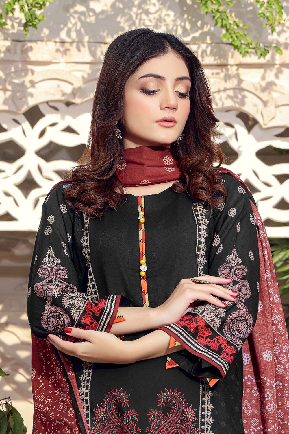 LADIES SUIT KLA-1676 Dresses KHAS STORES 