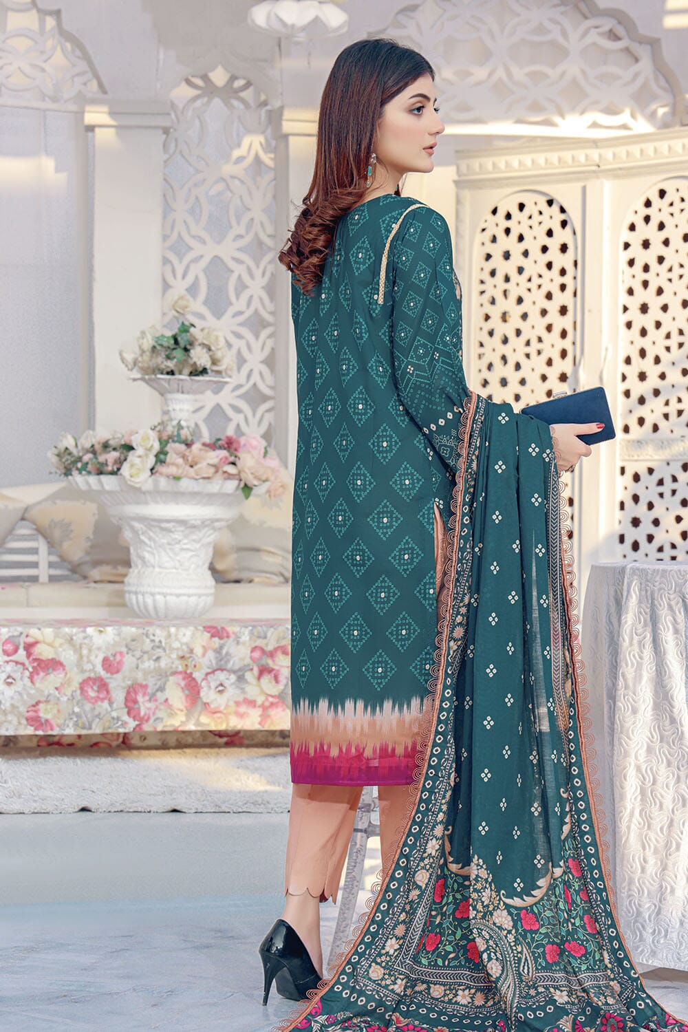 LADIES SUIT KLA-1677 Dresses KHAS STORES 