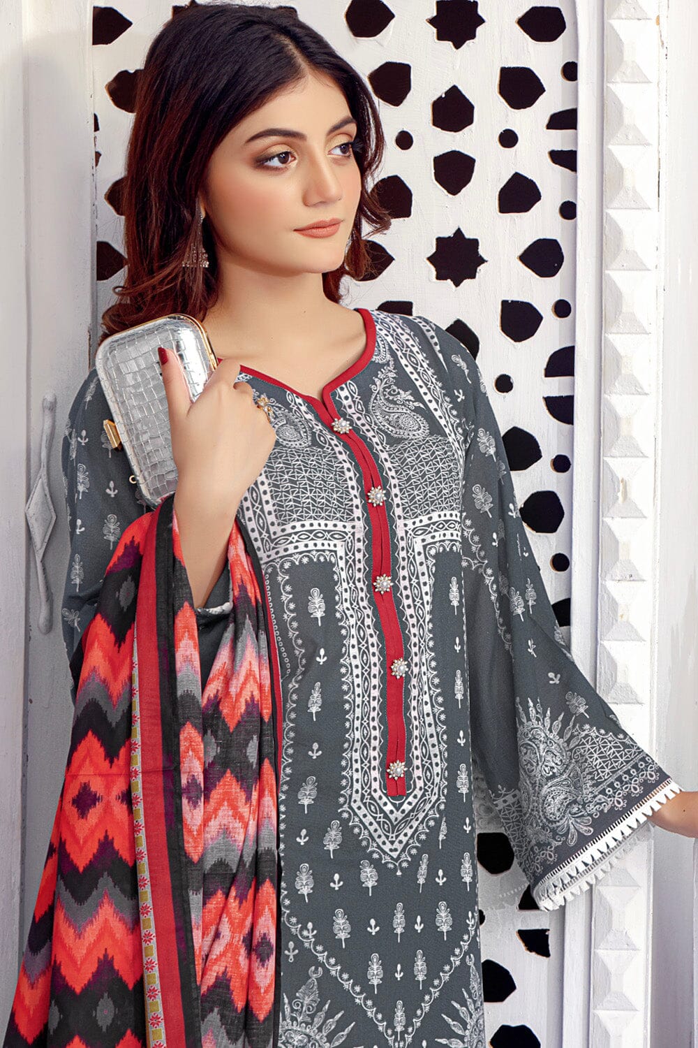 LADIES SUIT KLA-1679 Dresses KHAS STORES 