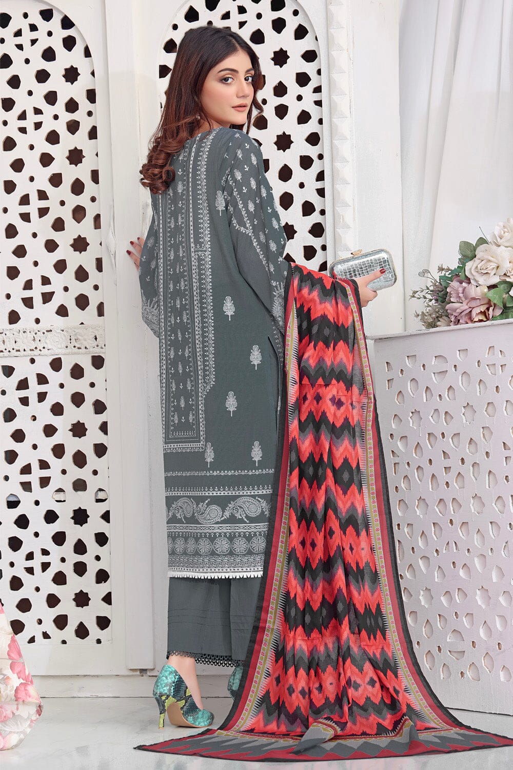 LADIES SUIT KLA-1679 Dresses KHAS STORES 