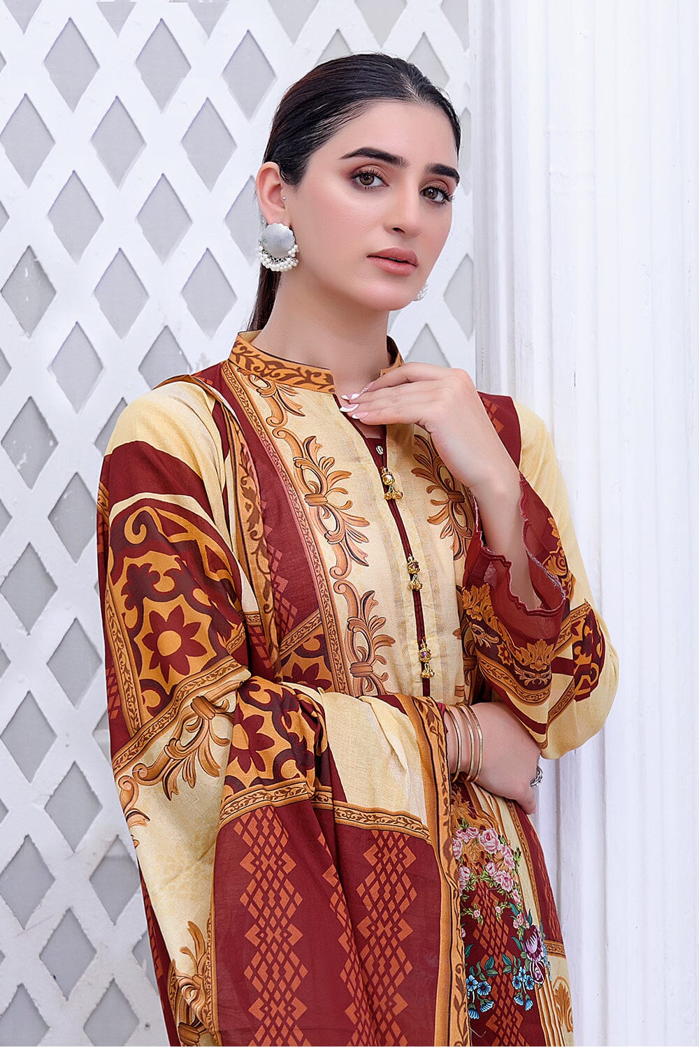 SHIRT & DUPATTA RKL-1509 Dresses KHAS STORES 