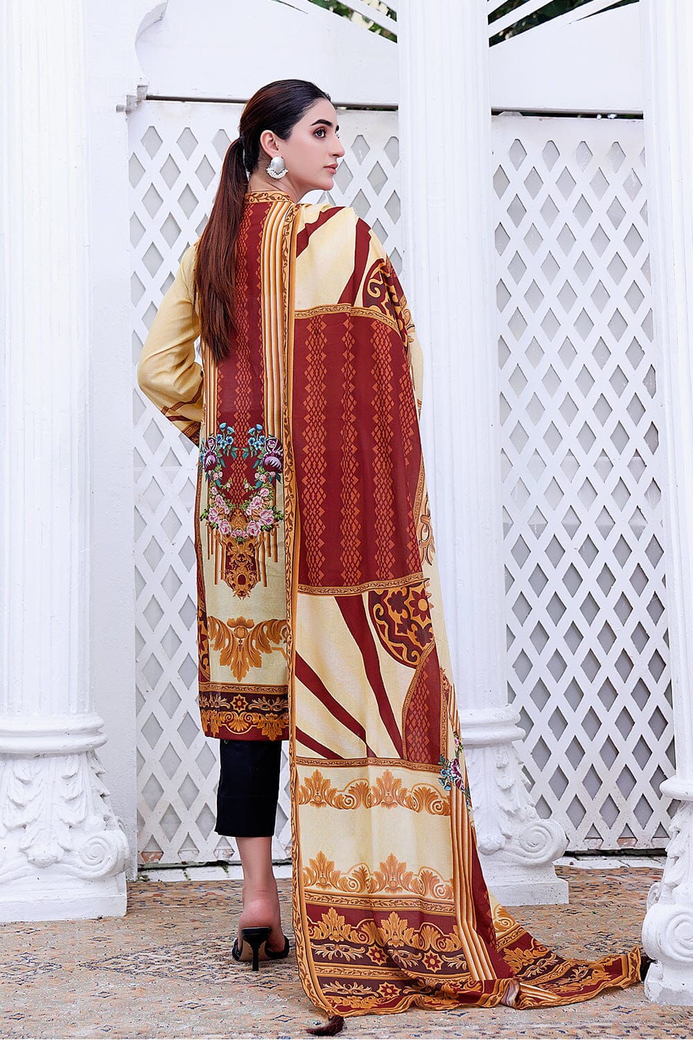 SHIRT & DUPATTA RKL-1509 Dresses KHAS STORES 