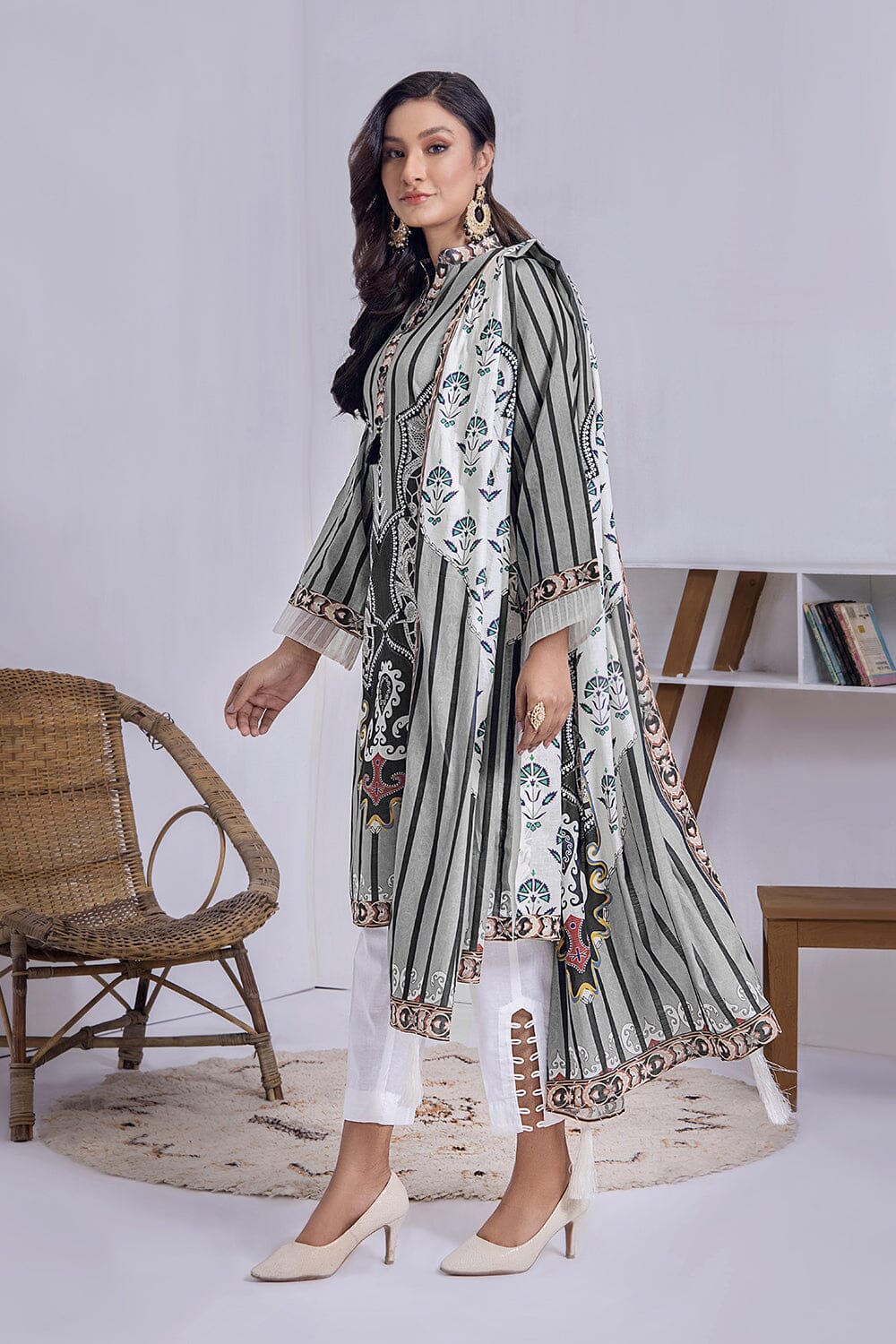 SHIRT & DUPATTA RKL-1727 KHAS STORES 